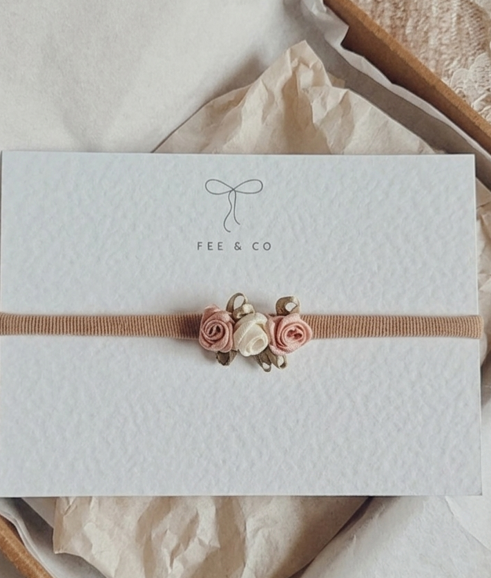 Mini flower headband