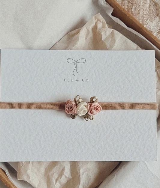 Mini flower headband