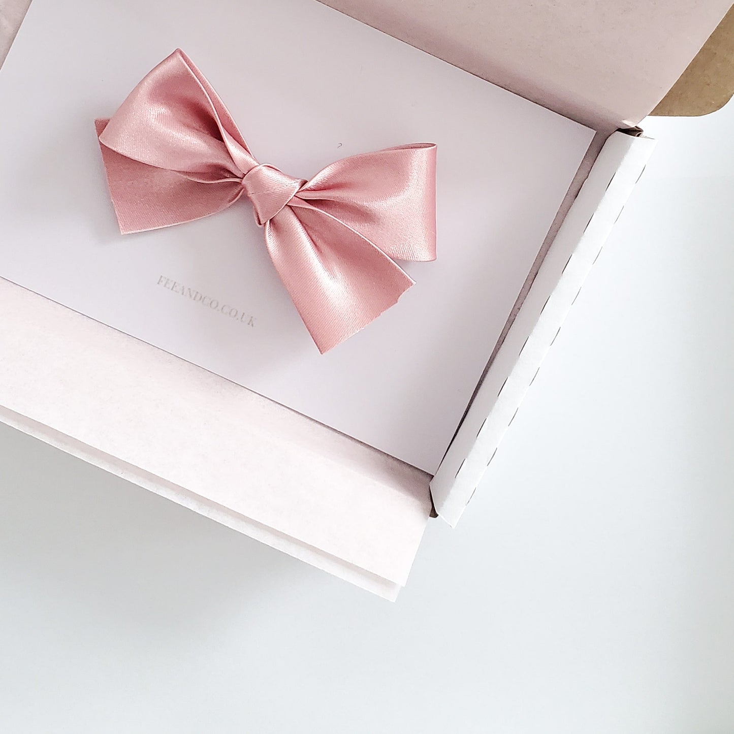 Dusty pink satin